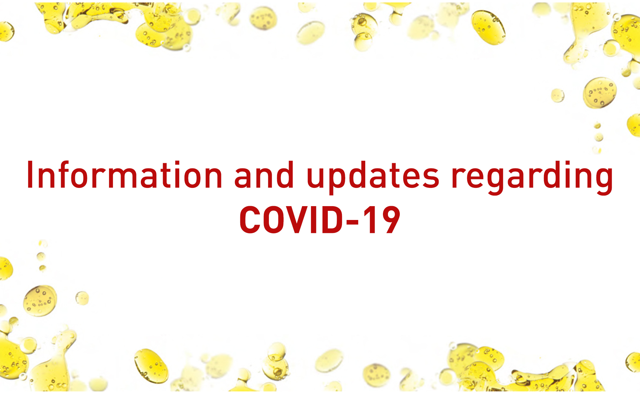 Informations : COVID-19 1